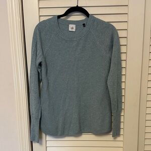 CAbi Women's Light Blue Crew Neck Sweater